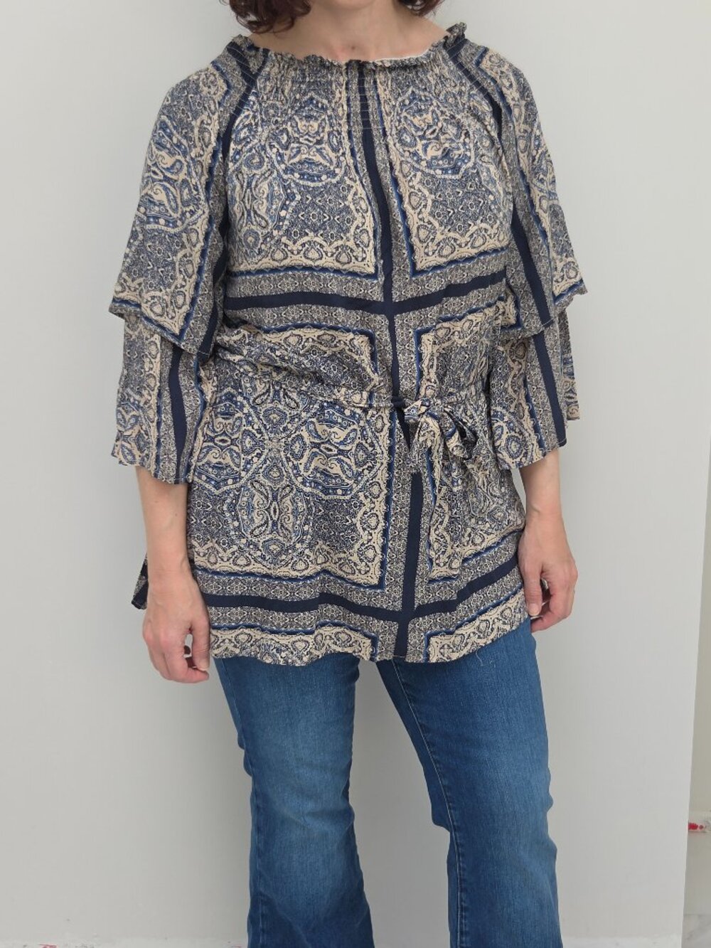 BOHO BLOUSE/MINI DRESS BY SKYLAR + MADISON
